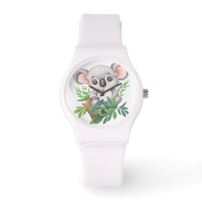 Montre Bébé adorable Ours Koala (Recto)