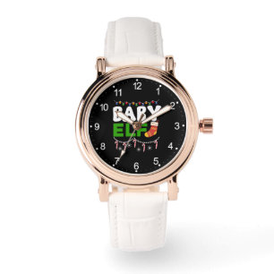 Montre Bébé Elfe Noël Conception de vacances-84608