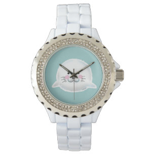Montre Bébé phoque pelucheux mignon