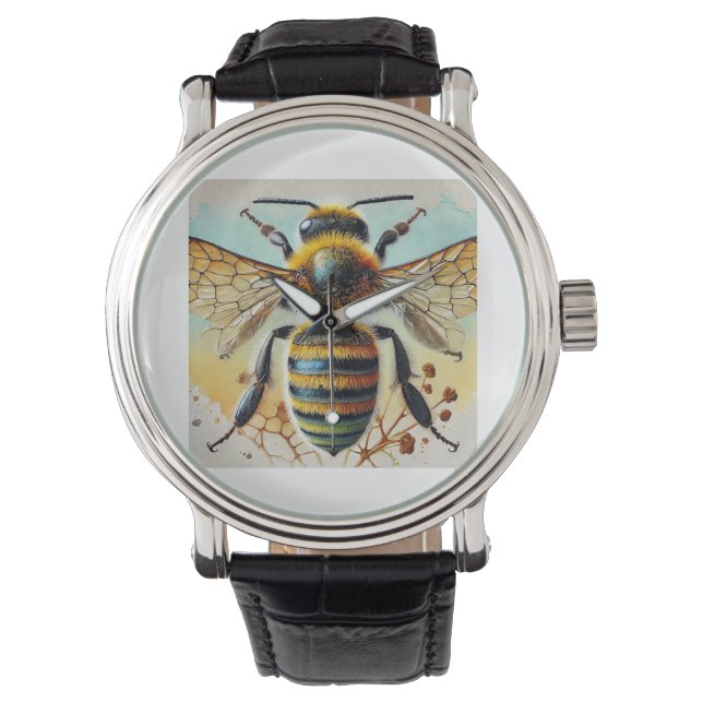 Montre Bee 280924IREF212 - Watercolor (devant)