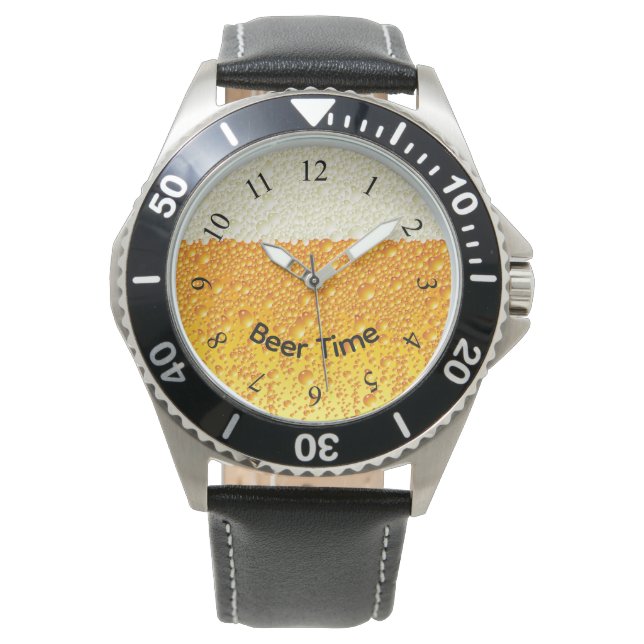 Montre Beer Time Homme's Watch (devant)