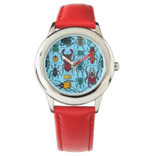Montre Beetons sur bleu