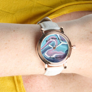Montre Belle Abstraite Elegant Rose Gold Watch