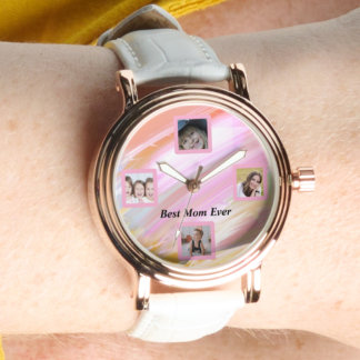 Montre Belle Abstraite Elegant Rose Gold Watch