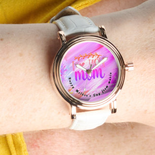 Montre Belle Abstraite Elegant Rose Gold Watch