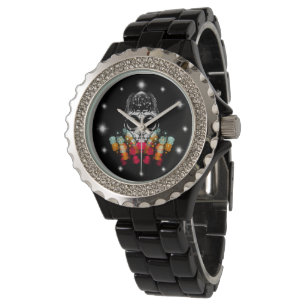 Montre Belle araignée automnale avec Casquette Dewdrop