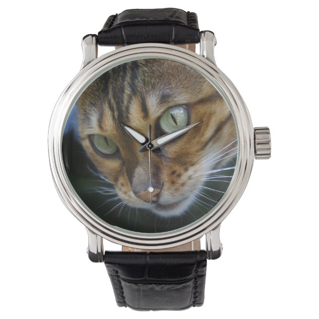 Montre Belle Chat Bengale (devant)