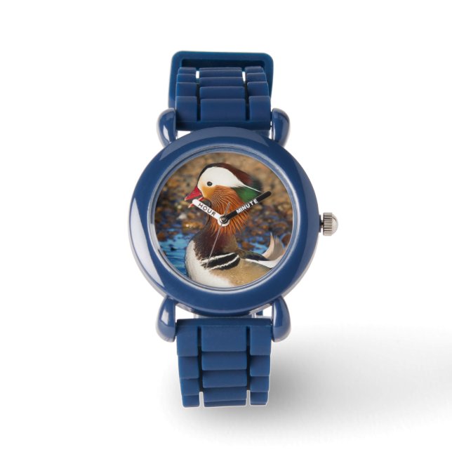 Montre Belle Chatty Mandarin Canard à l'étang (Recto)