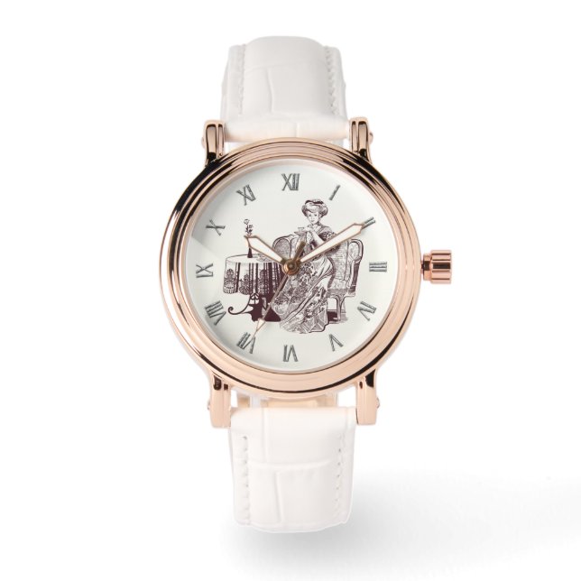 Montre Belle Lady boissons thé (Recto)