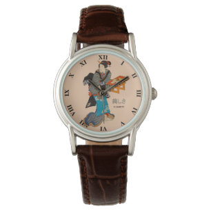 Montre Belle Madame Japanese Print 1 Utagawa Kunisada