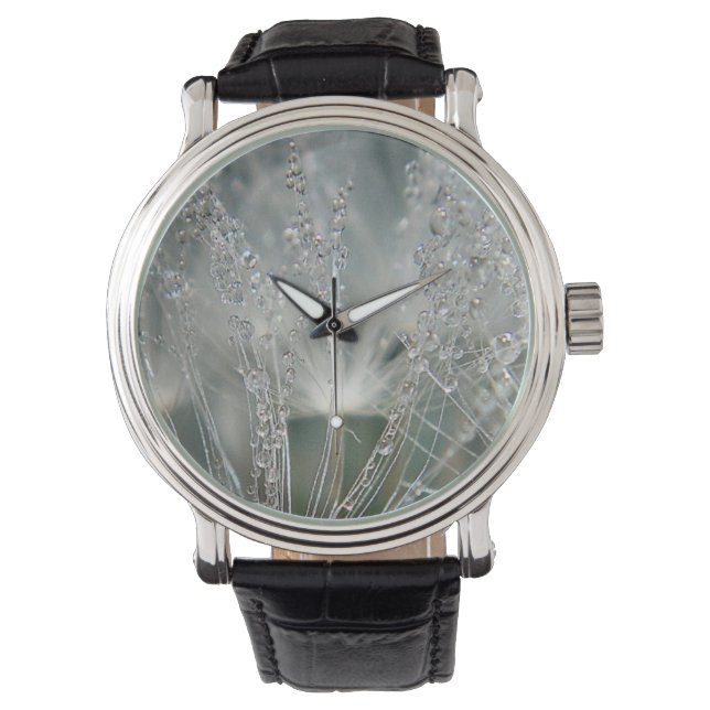 Montre Belles gouttelettes d'eau (devant)