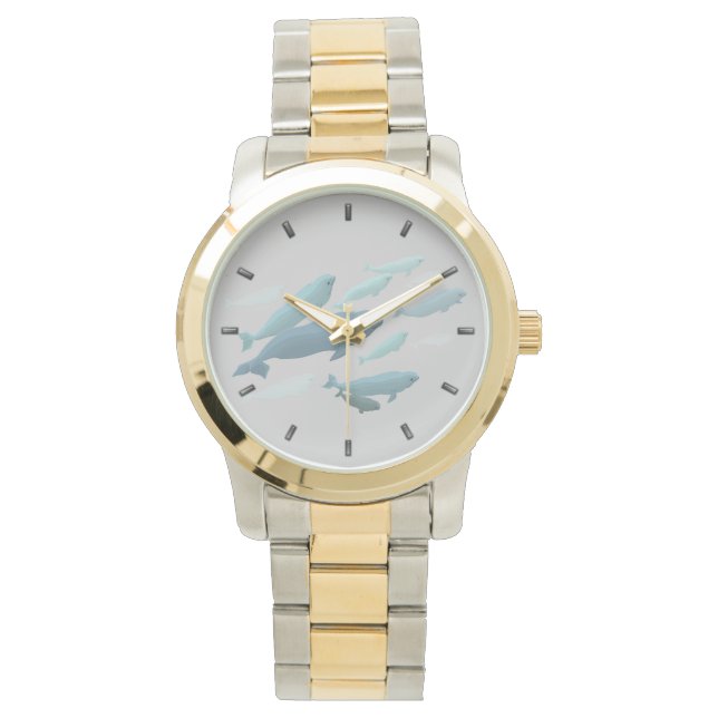 Montre Beluga Whale Watch mignonne Baby Beluga Wrist Watc (devant)