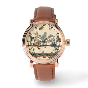 Montre BESTIAIRE MÉDIÉVAL FAISANT DE LA MUSIQUE, Lapin, C