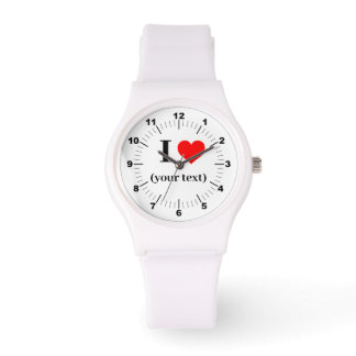 Montre BESTSELLER ! Femme I ❤️ Sporty White Silicon Watch