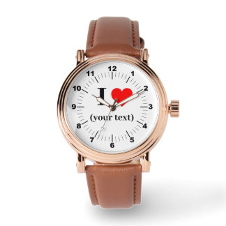 Montre BESTSELLER ! Rose  pour hommes Vintage - Custom I 