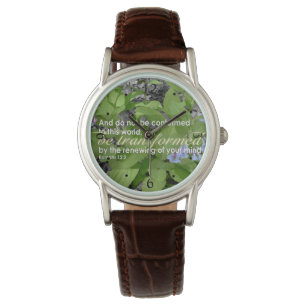 Montre Bible chrétienne transformée de 12:2 de Romains