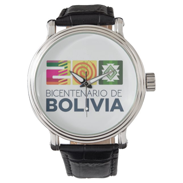 Montre bicentenaire Bolivie (devant)