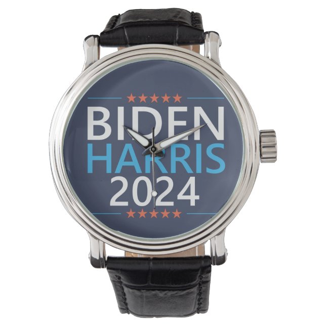 Montre Biden Harris 2024 pour l'élection présidentielle a (devant)