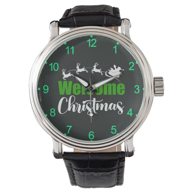 Montre Bienvenue Noël-85101 (devant)