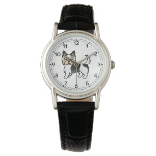 Montre Biewer Terrier / Biewer Yorkie Chien de Dessin Ani