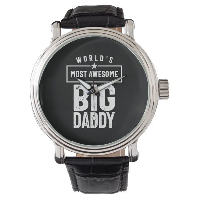 Montre Big Daddy le plus génial au monde | Père Grandfath (devant)