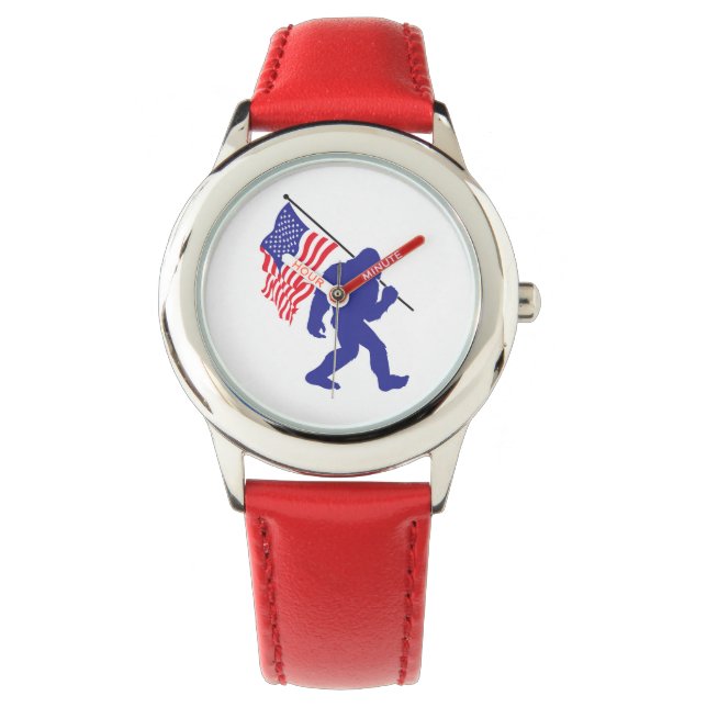 Montre Big Foot Patriotique (devant)
