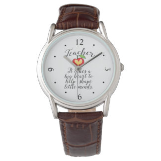 Montre Big Heart To Help Shape Little Minds