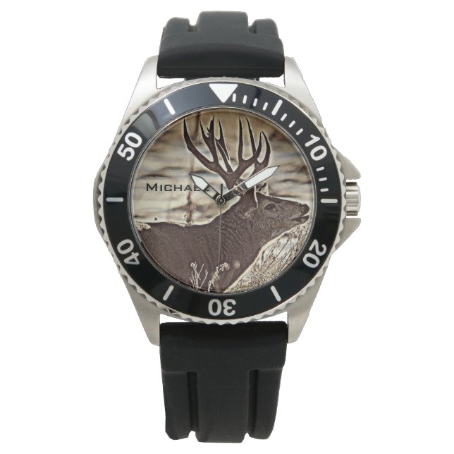 Montre Big Rack Whitetail Buck (devant)