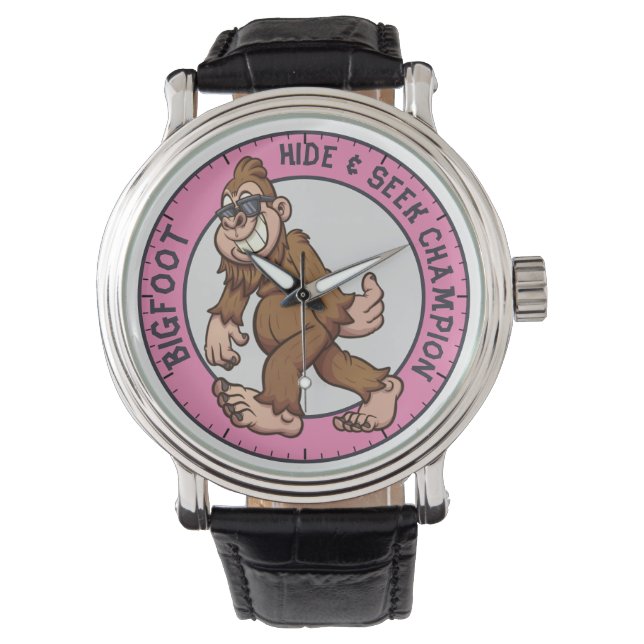 Montre Bigfoot | Sasquatch (modifiable) (devant)