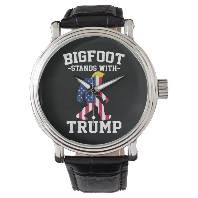 Montre Bigfoot Se Déplace Avec Les Élections Trump De 202 (devant)