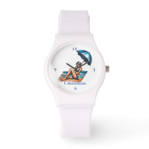Montre Bikini Girl Beach Napping Thunder_Cove