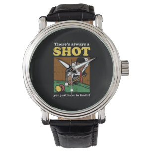 Montre Billiard Snooker Retro