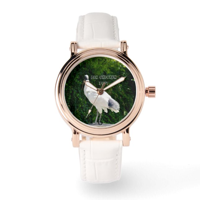 Montre Bin Chicken PFTT Connu Comme Un Ibis, (Recto)