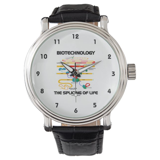 Montre Biotechnologie L'Épissage De La Vie (ARN Mature) (devant)