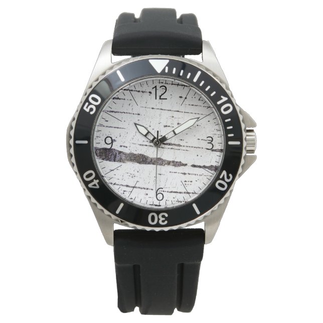Montre Birch bark pattern (devant)