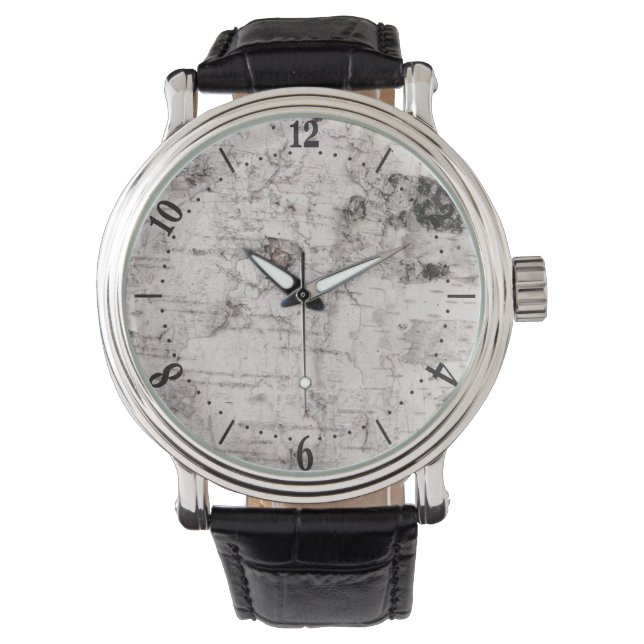 Montre Birch bark pattern watch (devant)