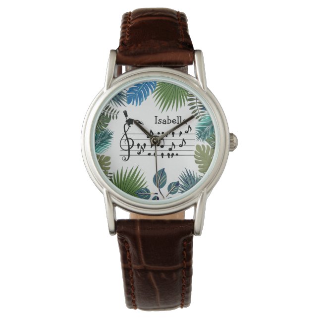 Montre Birdsong Toucan joignant birdsong personnalisable (devant)