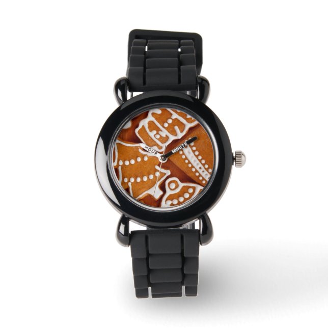Montre Biscuits en pain d'épices de Noël (Recto)