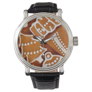 Montre Biscuits en pain d'épices de Noël