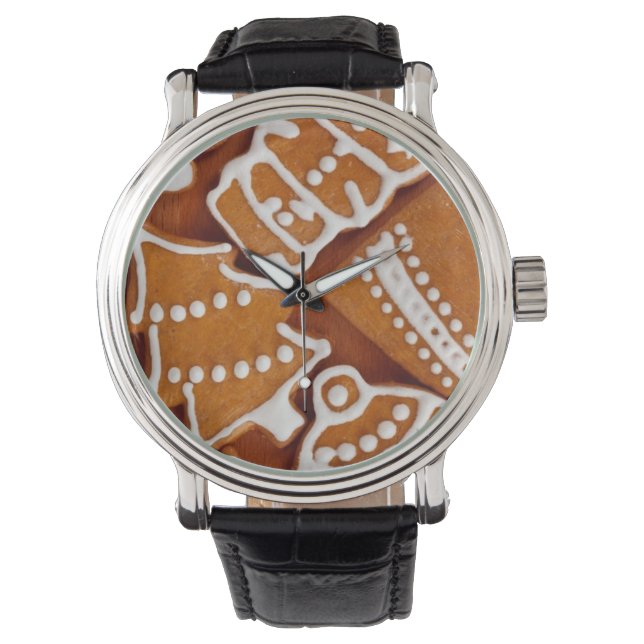 Montre Biscuits en pain d'épices de Noël (devant)