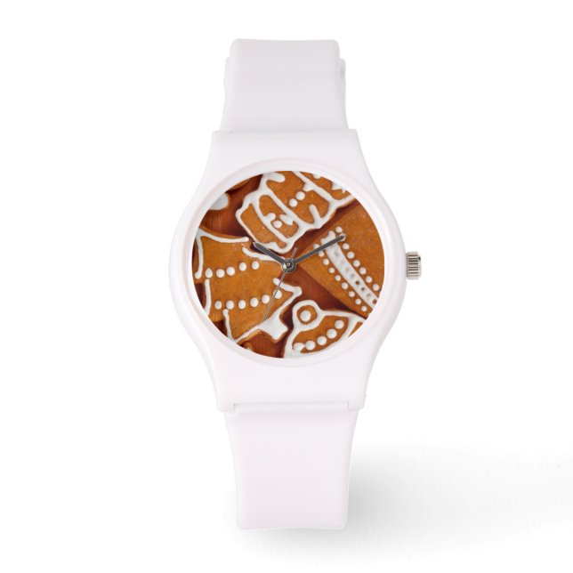 Montre Biscuits en pain d'épices de Noël (Recto)