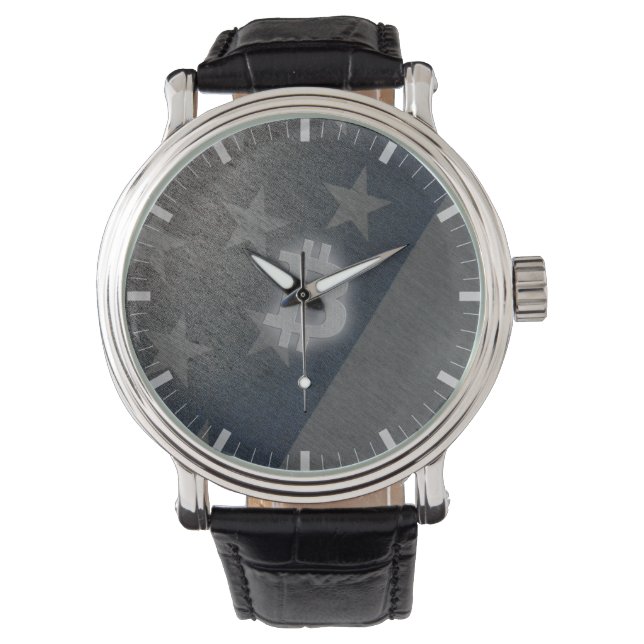 Montre Bitcoin Amérique (devant)