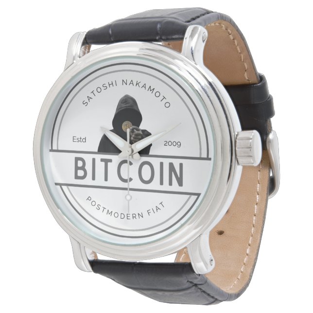 Montre Bitcoin moderne tendance (Incliné)