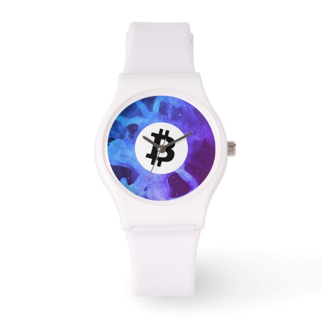 Montre Bitcoin Purple Wave (Recto)