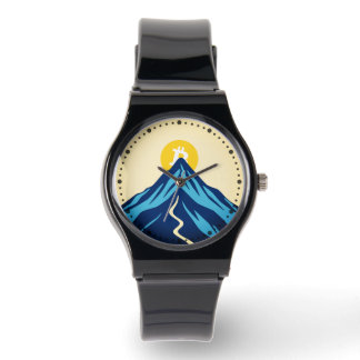 Montre Bitcoin Rising (Style: Bright)