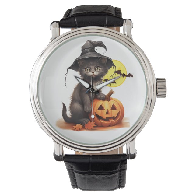 Montre Black Cat On A Jack  (devant)