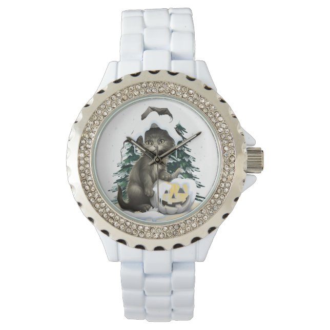 Montre Black Cat On A Jack (devant)