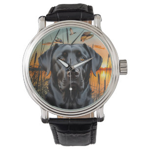 Montre Black Labrador Watch, Labrador Retriever