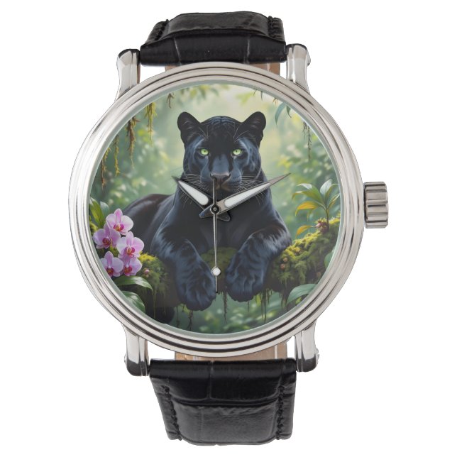 Montre Black Panther in the Jungle (devant)