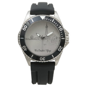 Montre Blackpool Tower C'est des drapeaux à craquer art o